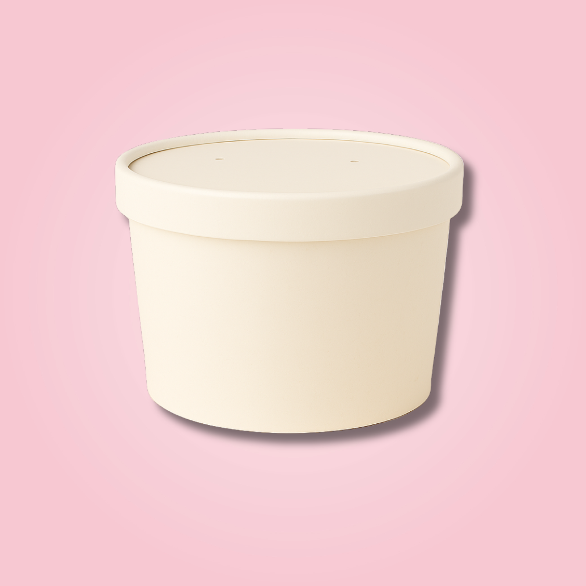 ICE CREAM CONTAINER WITH PAPER LID 350 ML