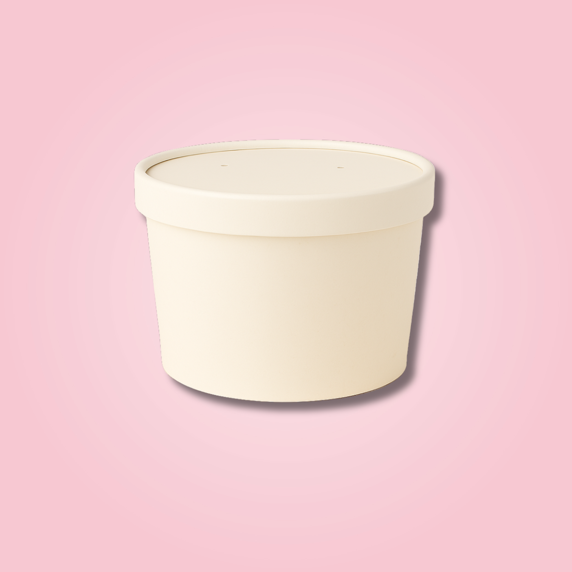 ICE CREAM CONTAINER WITH PAPER LID 350 ML