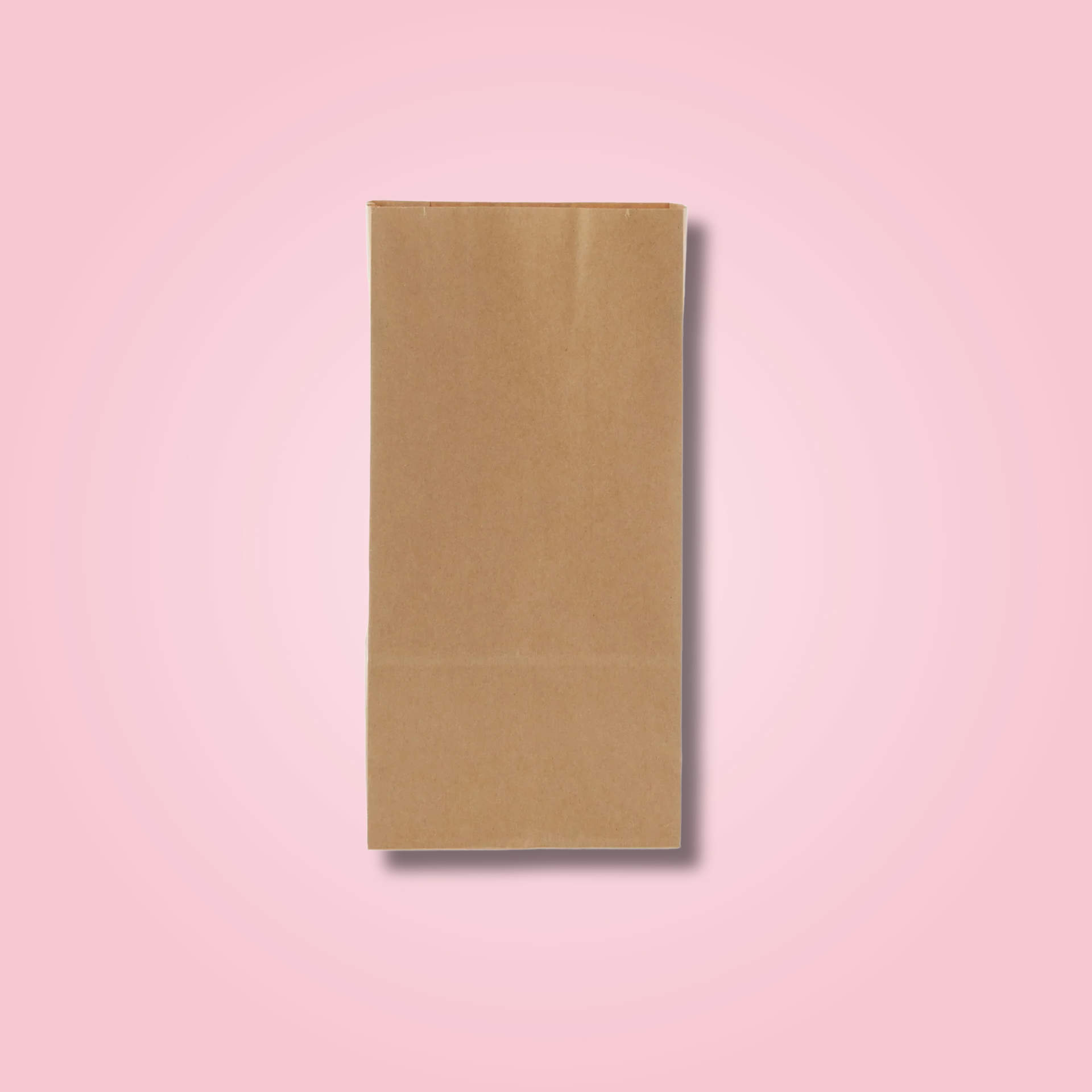 BROWN SQUARE BOTTOM BAG 18X11X33.5 CM