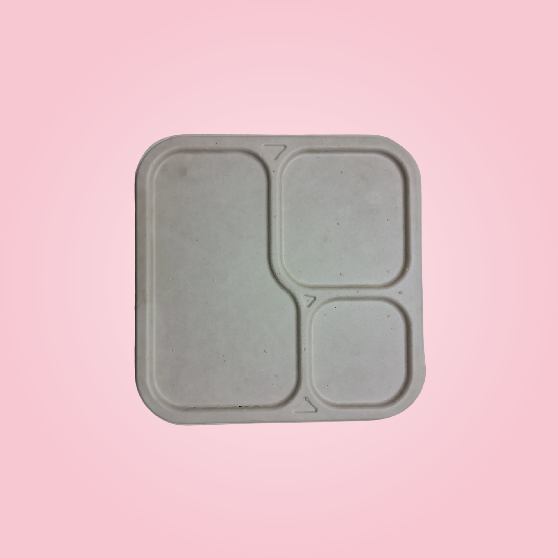 3 CP MEAL TRAY WITH LID