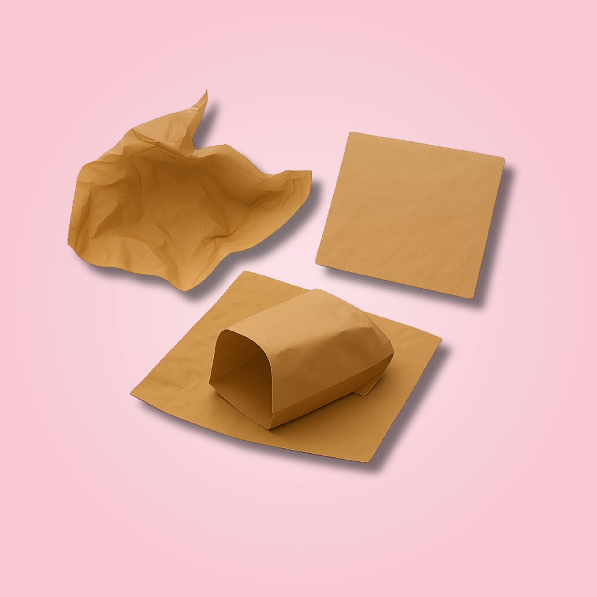BROWN WRAPPING PAPER 10X10 INCH