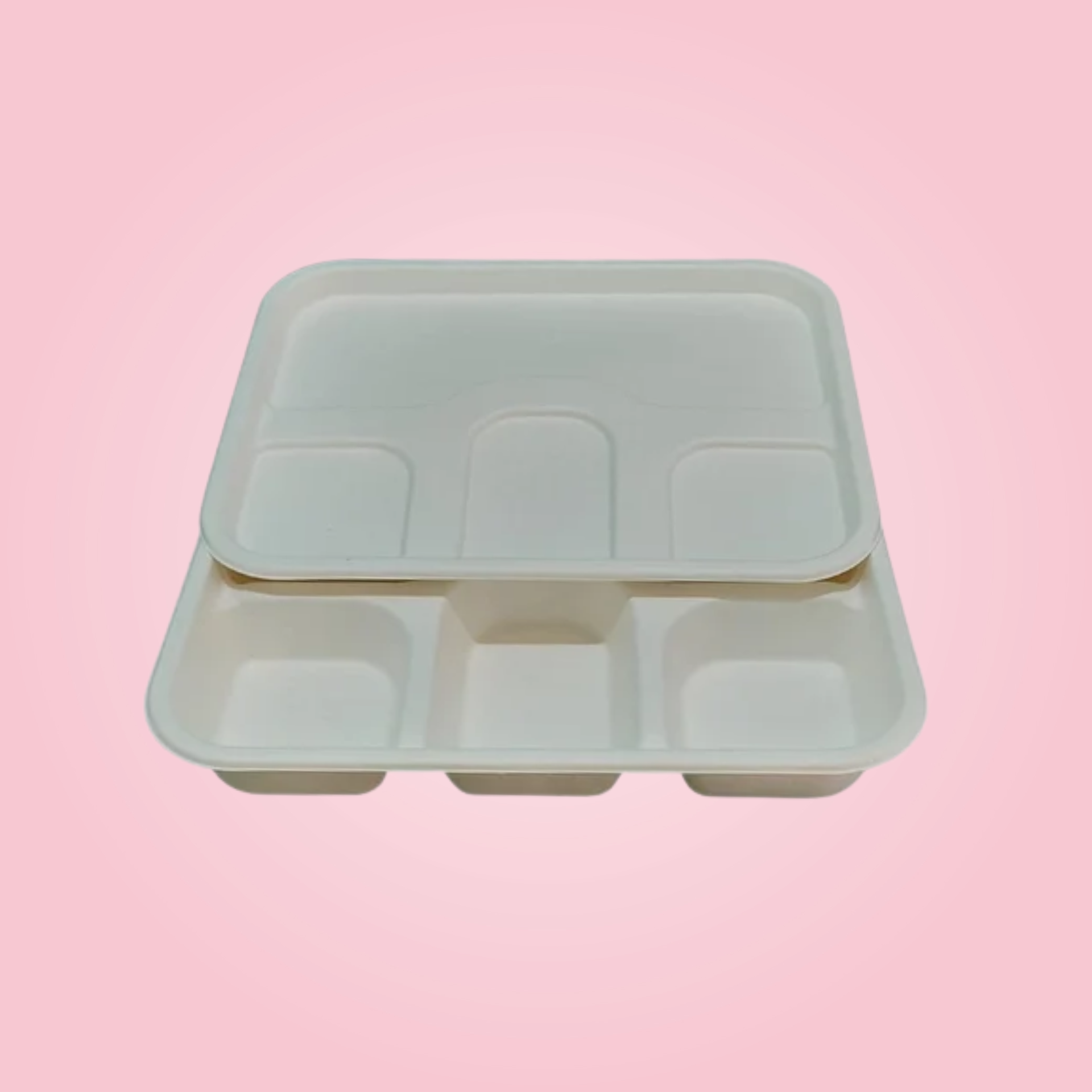 4 CP MEAL TRAY WITH LID