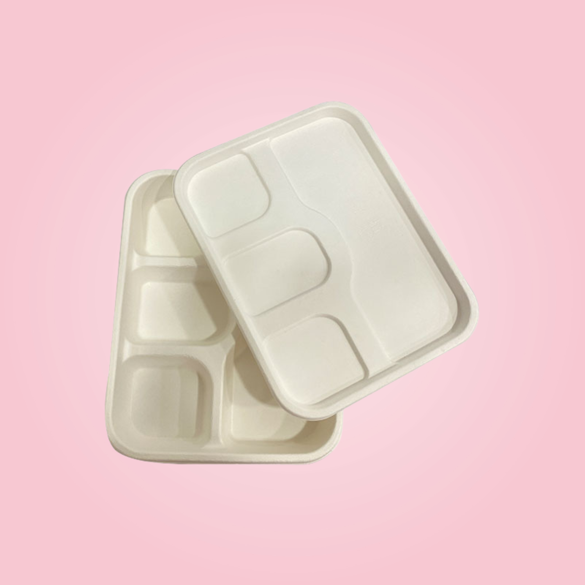 4 CP MEAL TRAY WITH LID