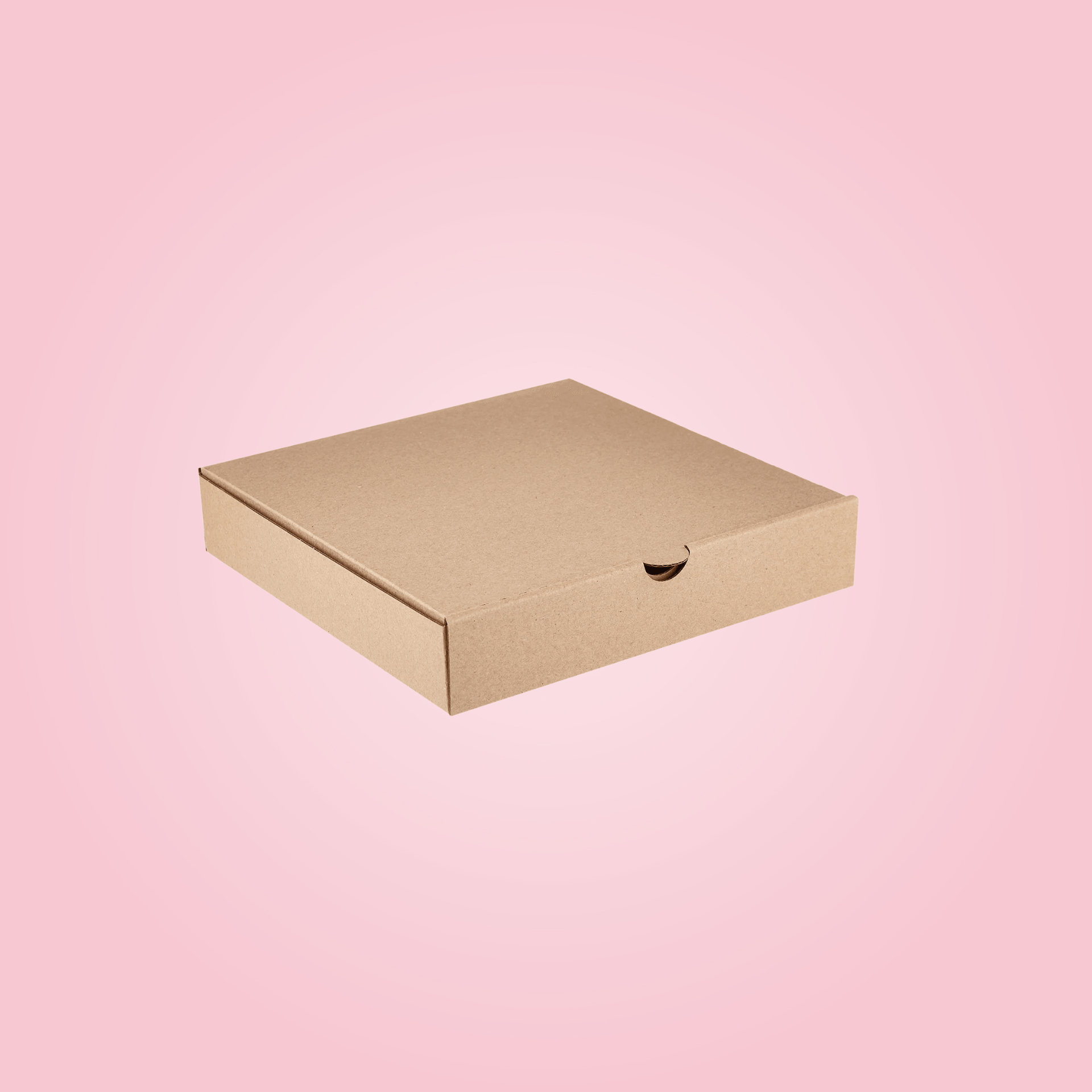 BROWN PIZZA BOX 12 INCH