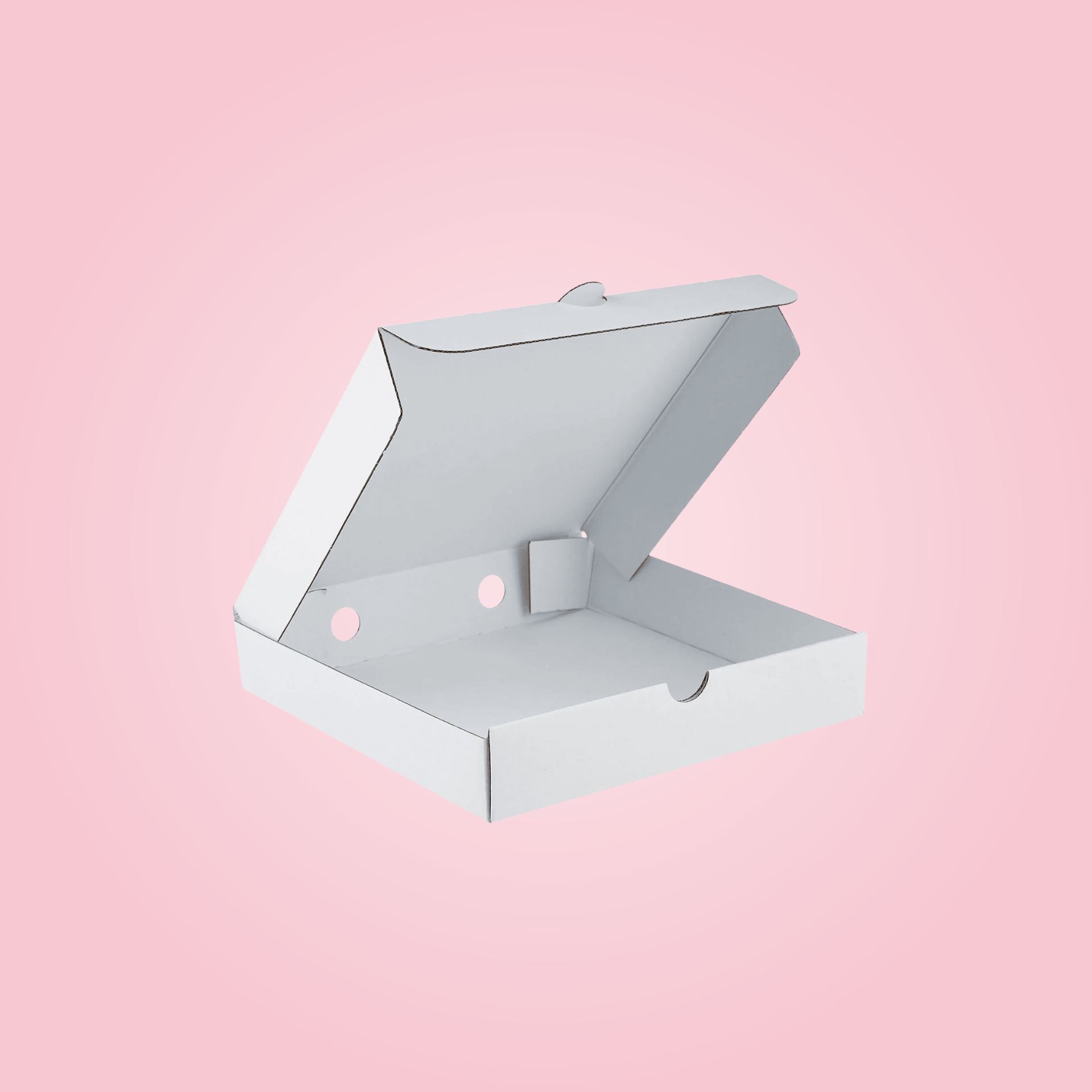 WHITE PIZZA BOX 10 INCH