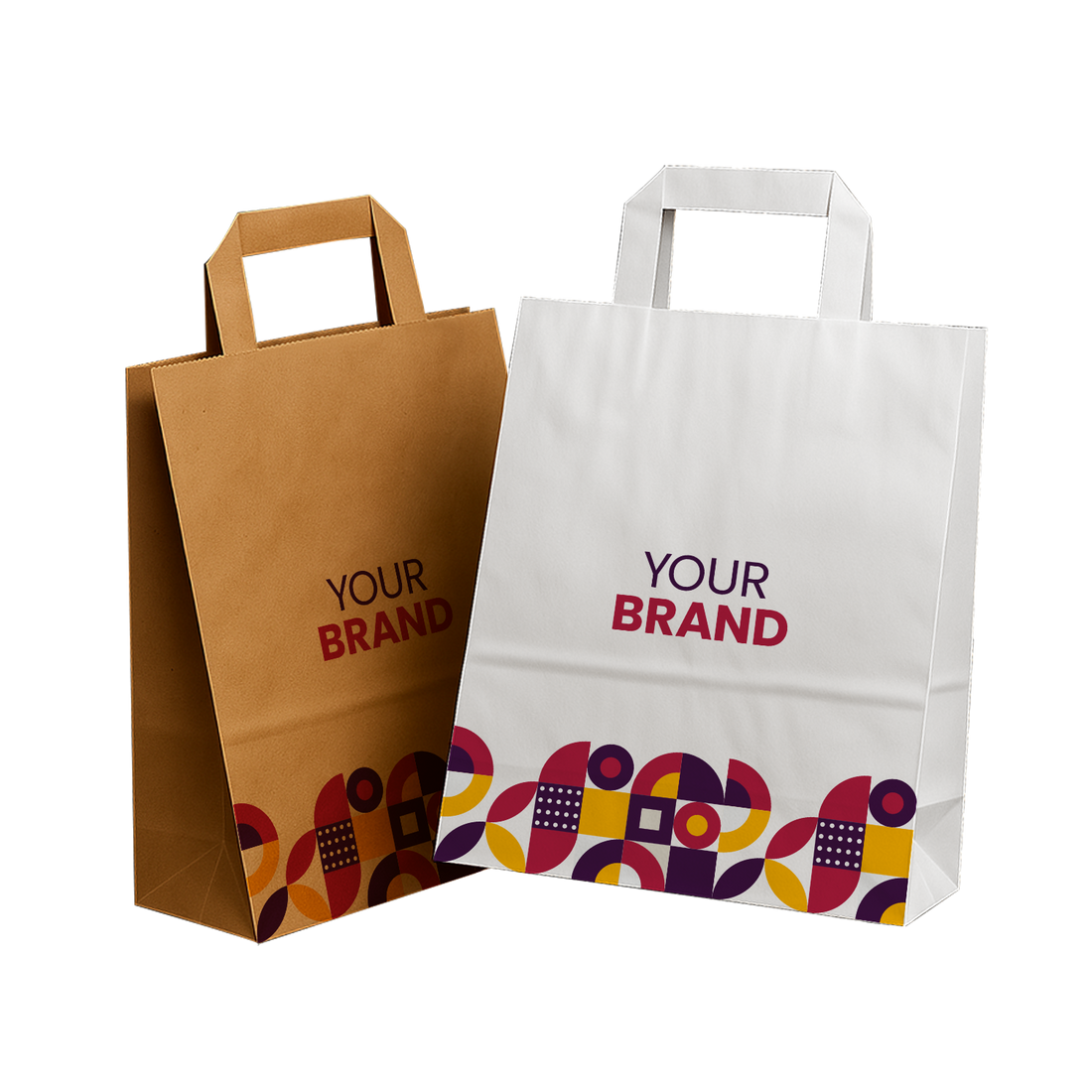 Custom printed paper bag