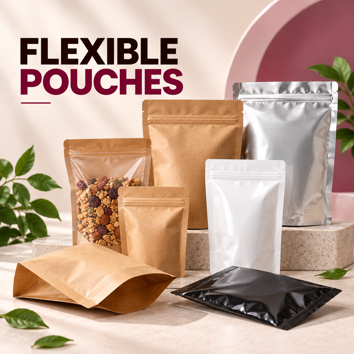Flexible pouches
