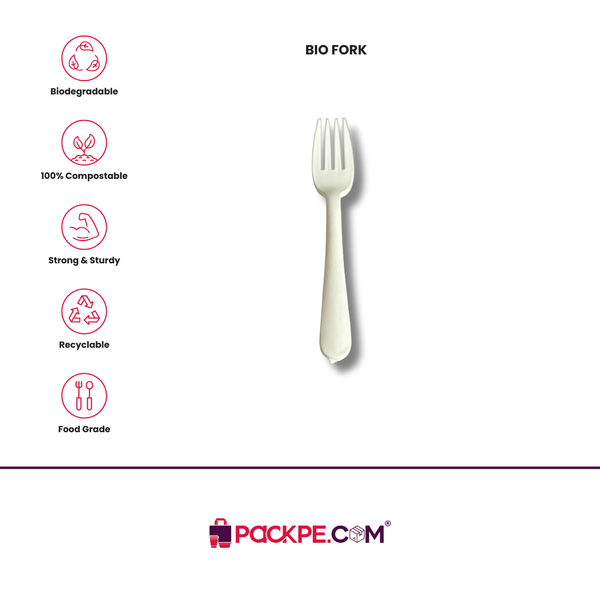 Arrowpack Bio Fork – Pack of 2000 – Packpe.Com