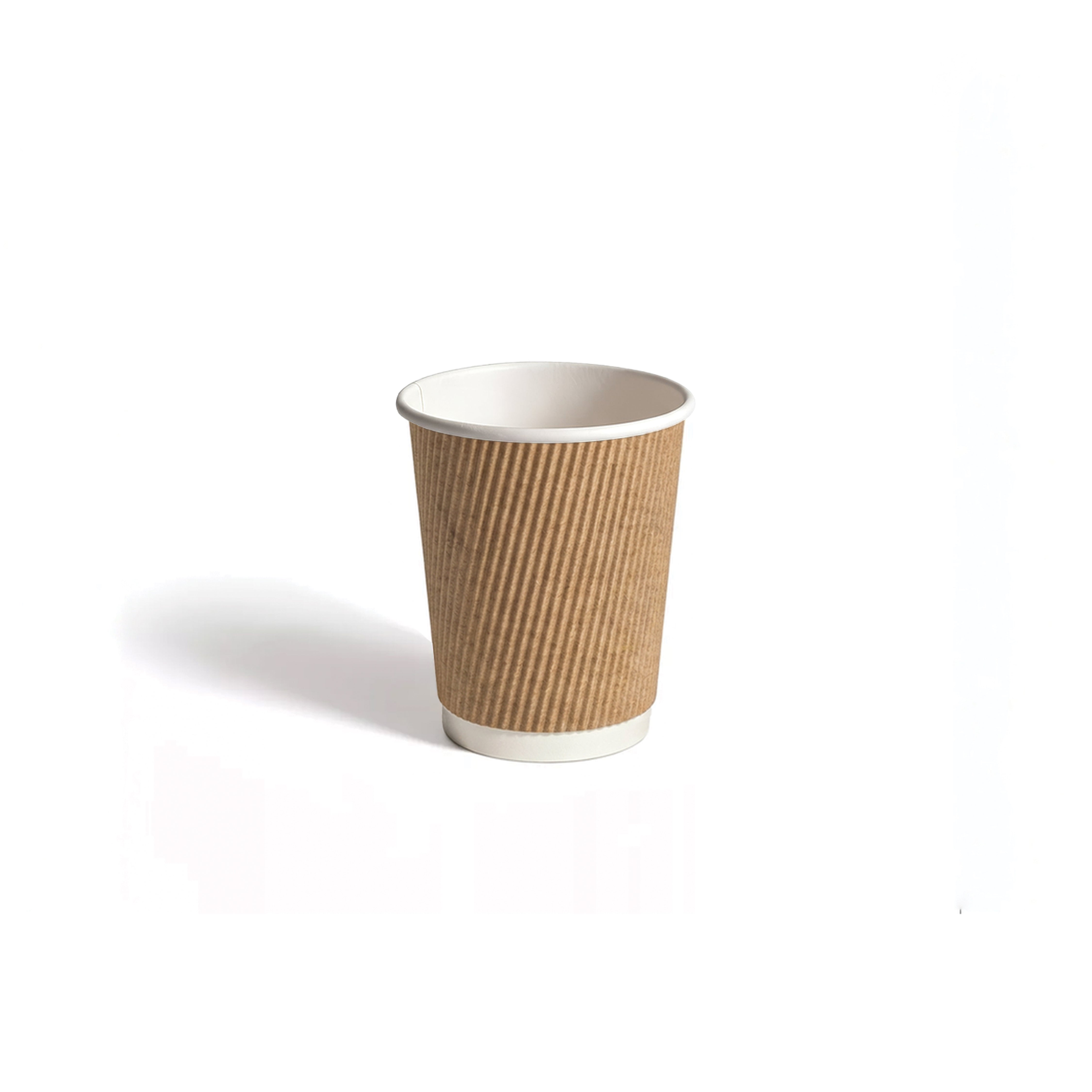 Arrowpack Brown Rippled Paper Cups 130 ml – Pack of 1000