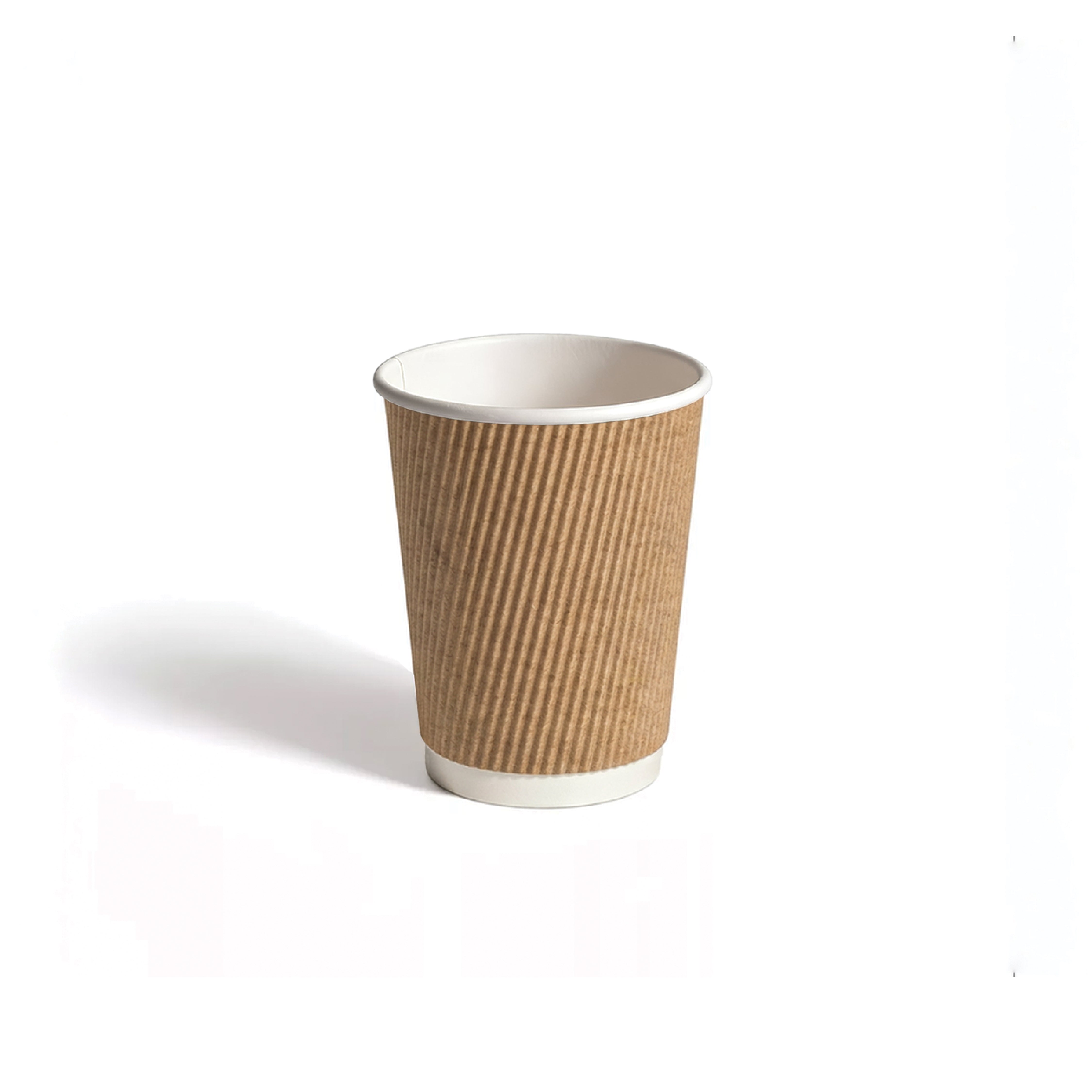 Arrowpack Brown Rippled Paper Cups 180 ml – Pack of 1000