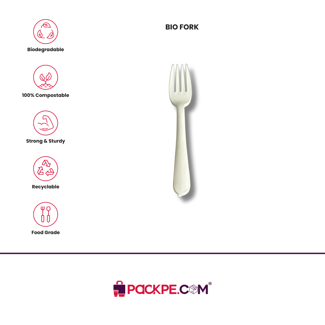 Arrowpack Bio Fork – Pack of 2000 - Packpe.Com