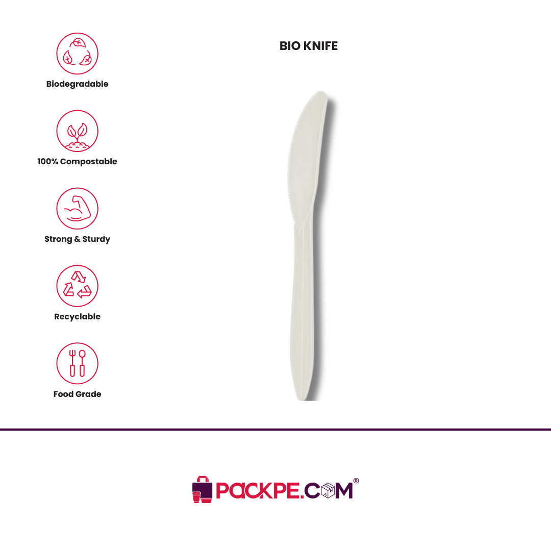 Arrowpack Bio Knife – Pack of 1000 - Packpe.Com