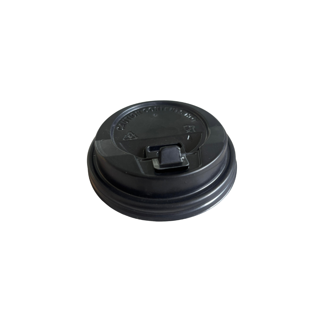 Arrowpack Black Lockable Lid 80 mm – Pack of 1000 - Packpe.Com
