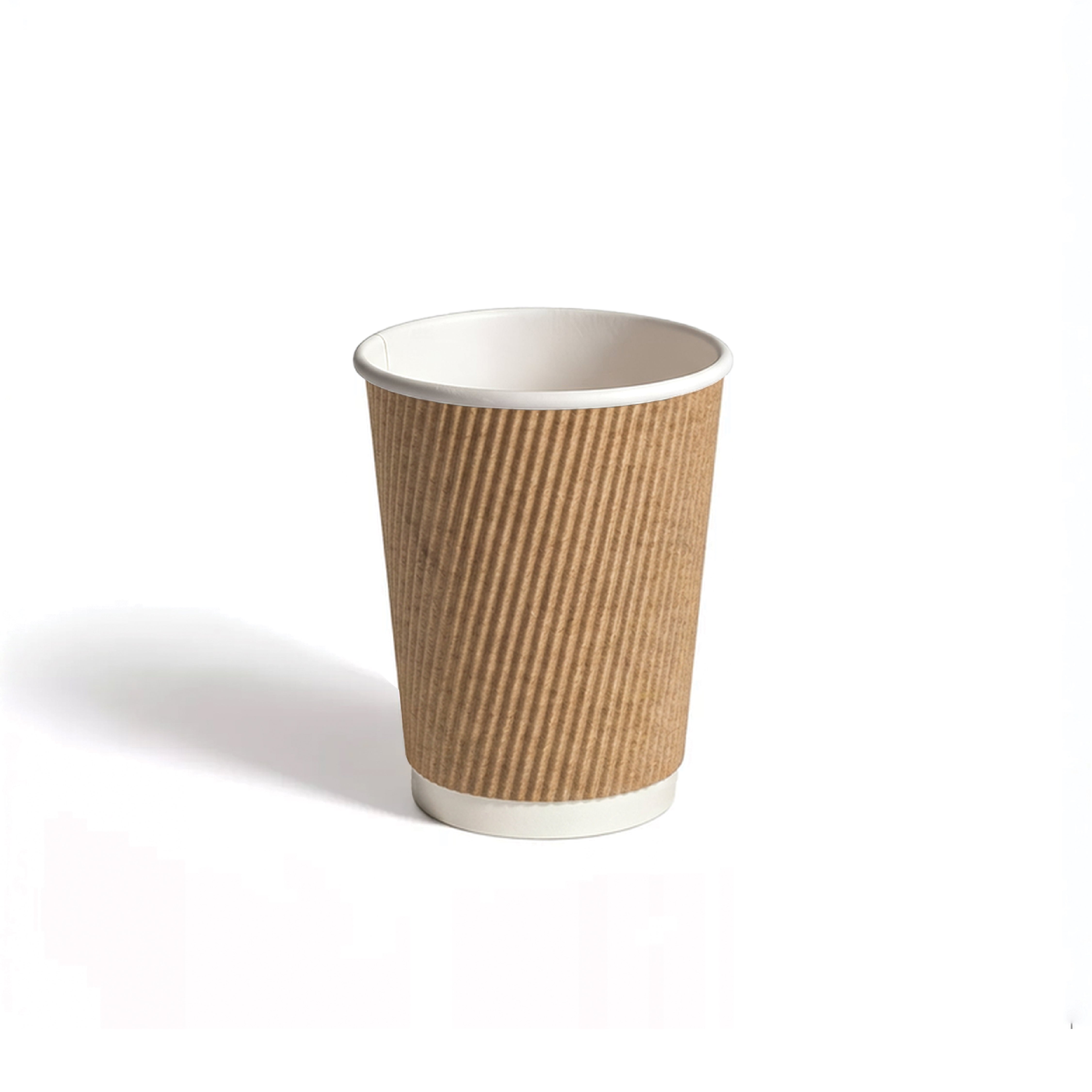 Arrowpack Brown Rippled Paper Cups 240 ml – Pack of 500 - Packpe.Com