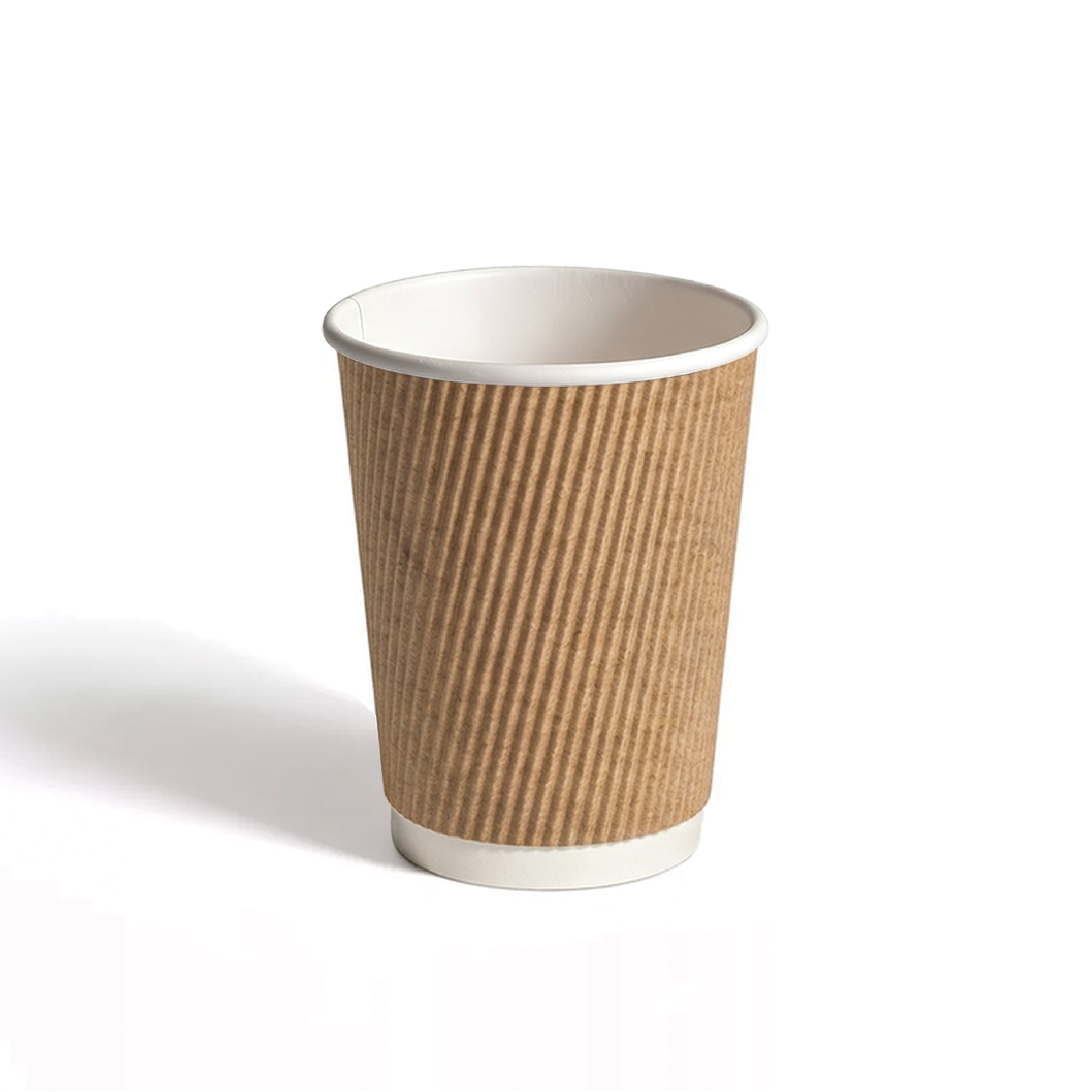 Arrowpack Brown Rippled Paper Cups 360 ml – Pack of 500 - Packpe.Com