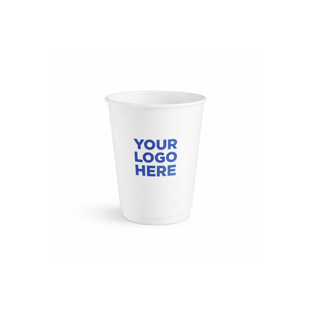 Arrowpack Customised Double Wall Paper Cups 240ml/8oz – Pack of 1000 - Packpe.Com