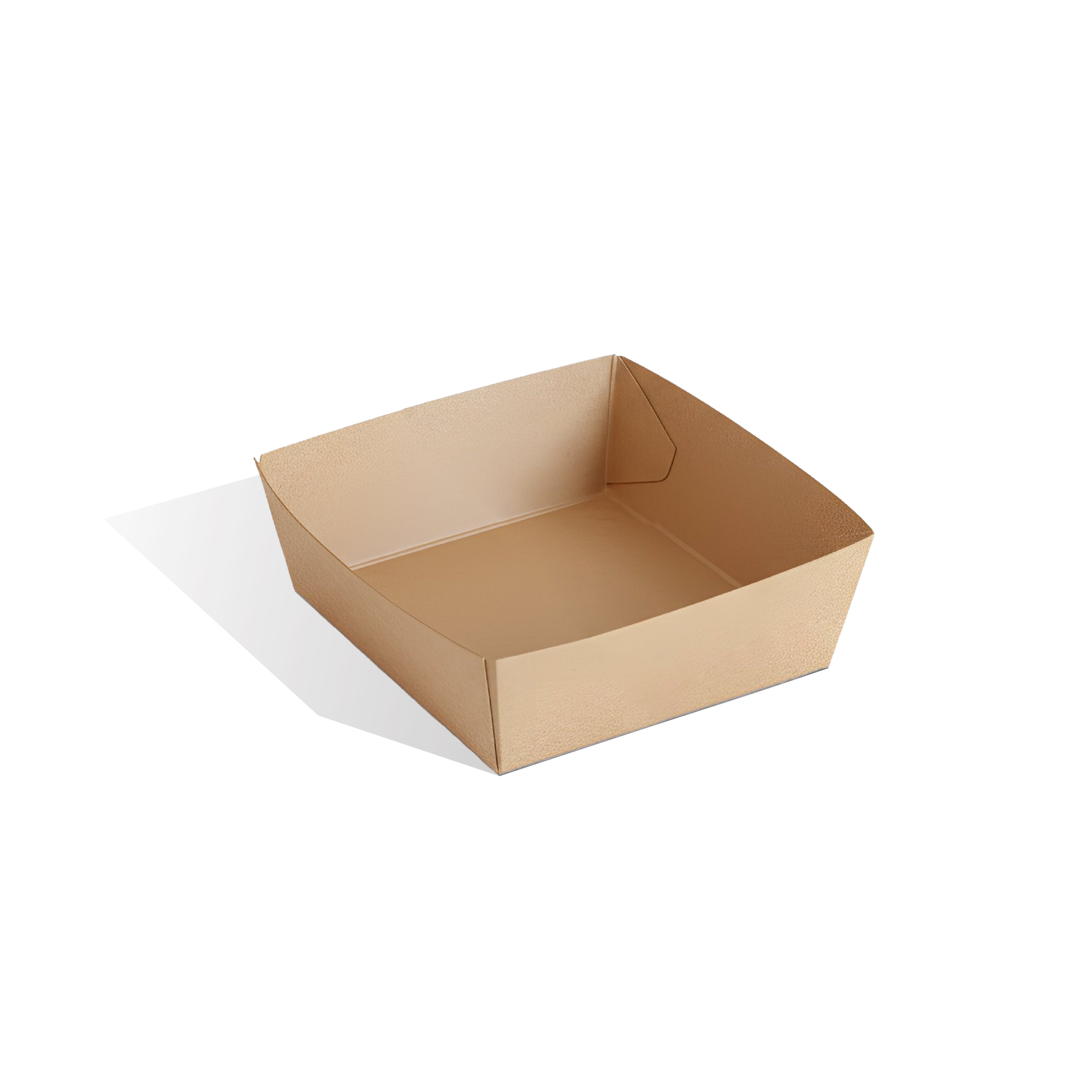 Arrowpack Kraft Brown Boat Tray 4 Inch – Pack of 1200 - Packpe.Com