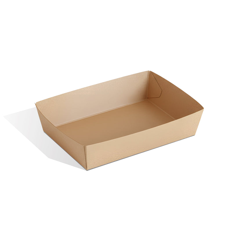 Brown Boat Tray Large (6.5 Inch)