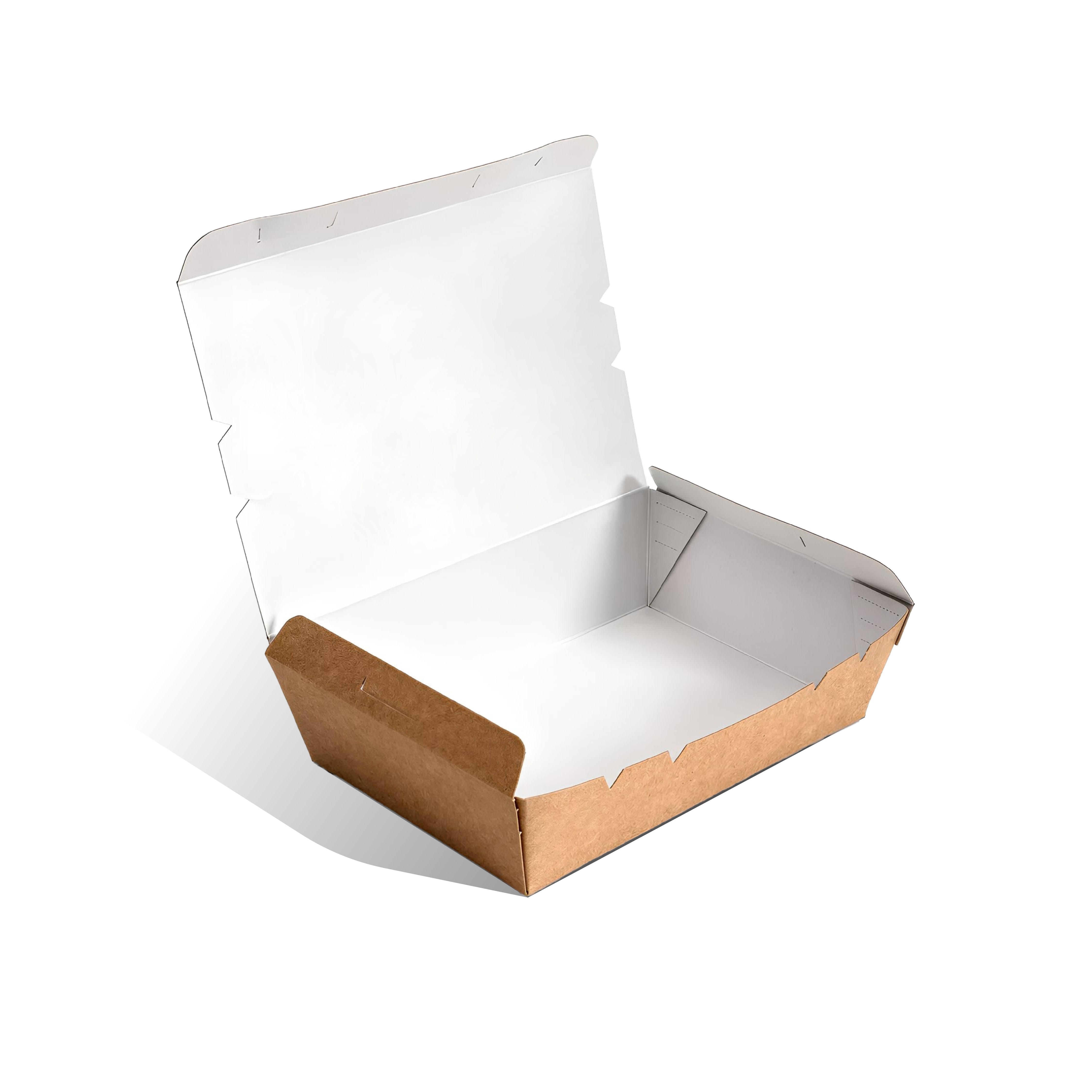 Lunch Box Medium 1100 ml - Pack of 500 - Packpe.Com