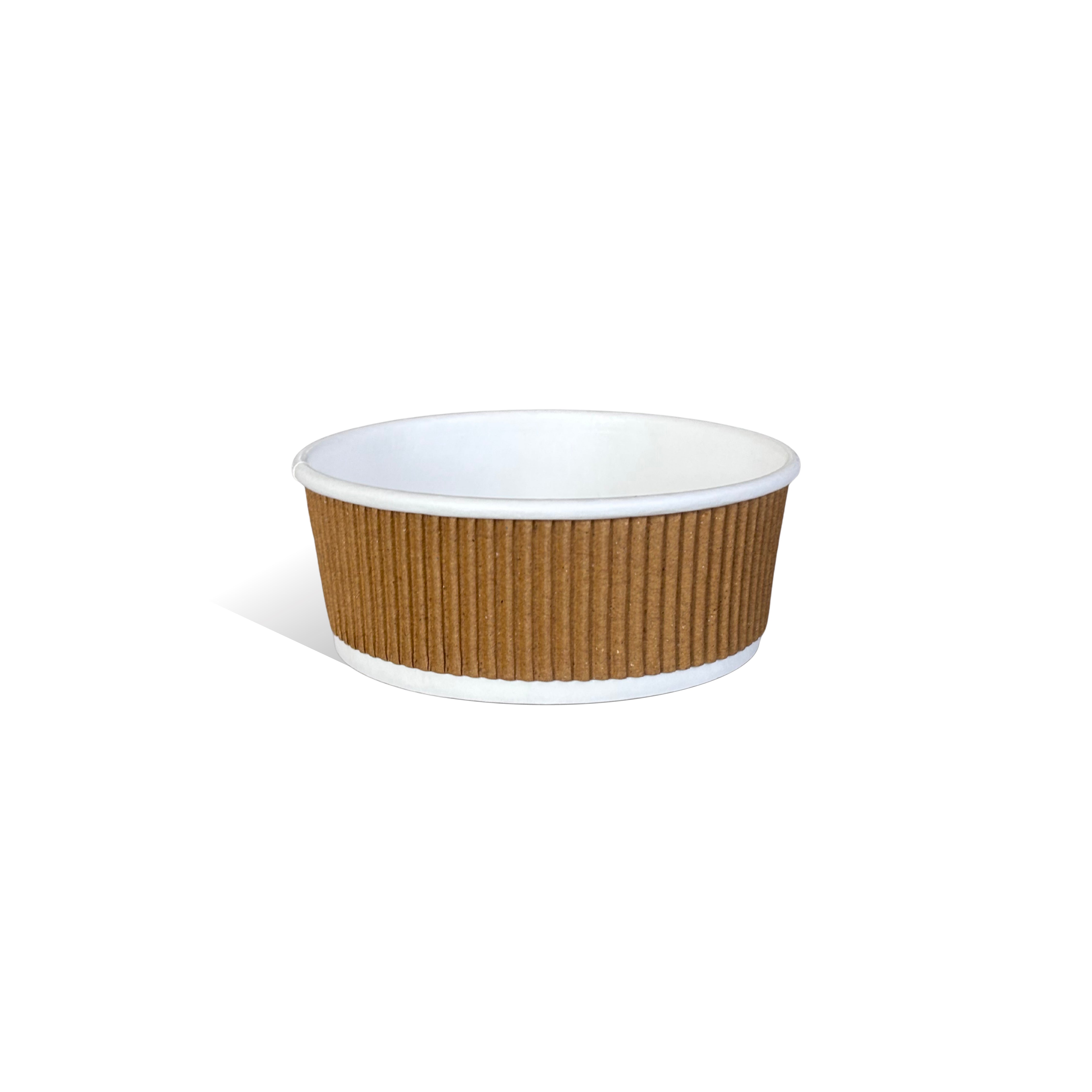 Arrowpack Paper Rippled Container 250 ml – Pack of 1000 - Packpe.Com