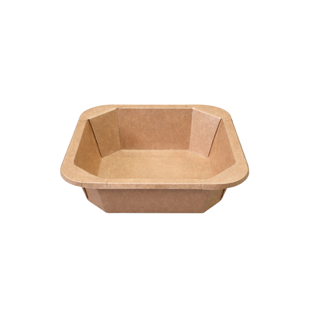 Arrowpack Square Kraft Container 750 ml – Pack of 500 - Packpe.Com