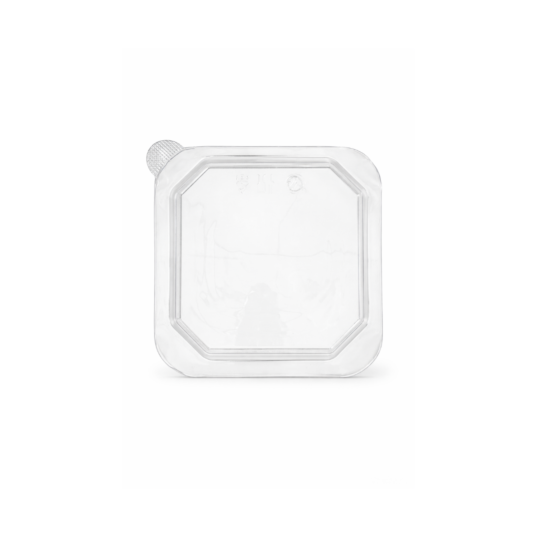 Arrowpack Square Kraft Container PET Lid 750 ml – Pack of 500 - Packpe.Com