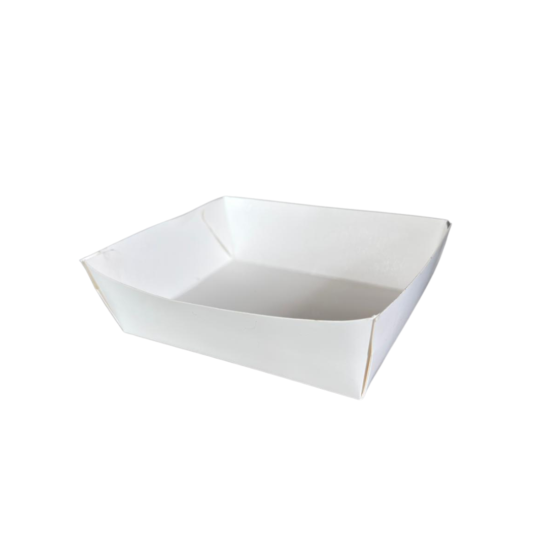 Arrowpack White Boat Tray Big – Pack of 2000 - Packpe.Com