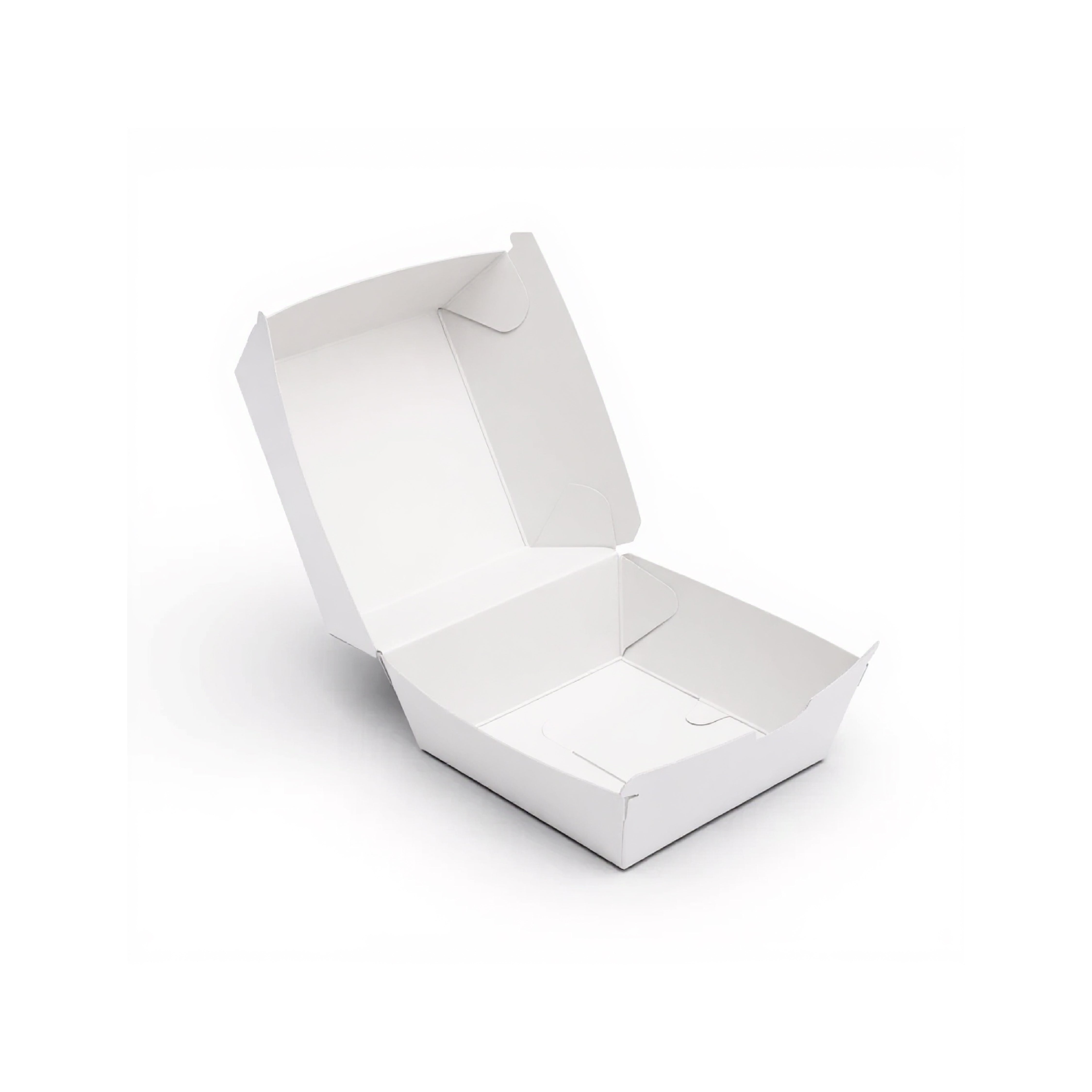 Arrowpack White Burger Clam Regular – Pack of 400 - Packpe.Com