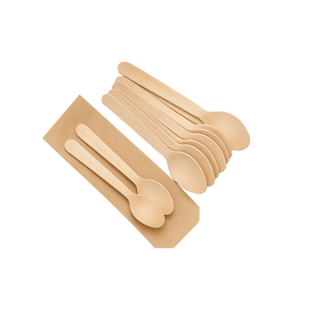 Arrowpack Wooden Spoon 160 mm – Pack of 10000 - Packpe.Com
