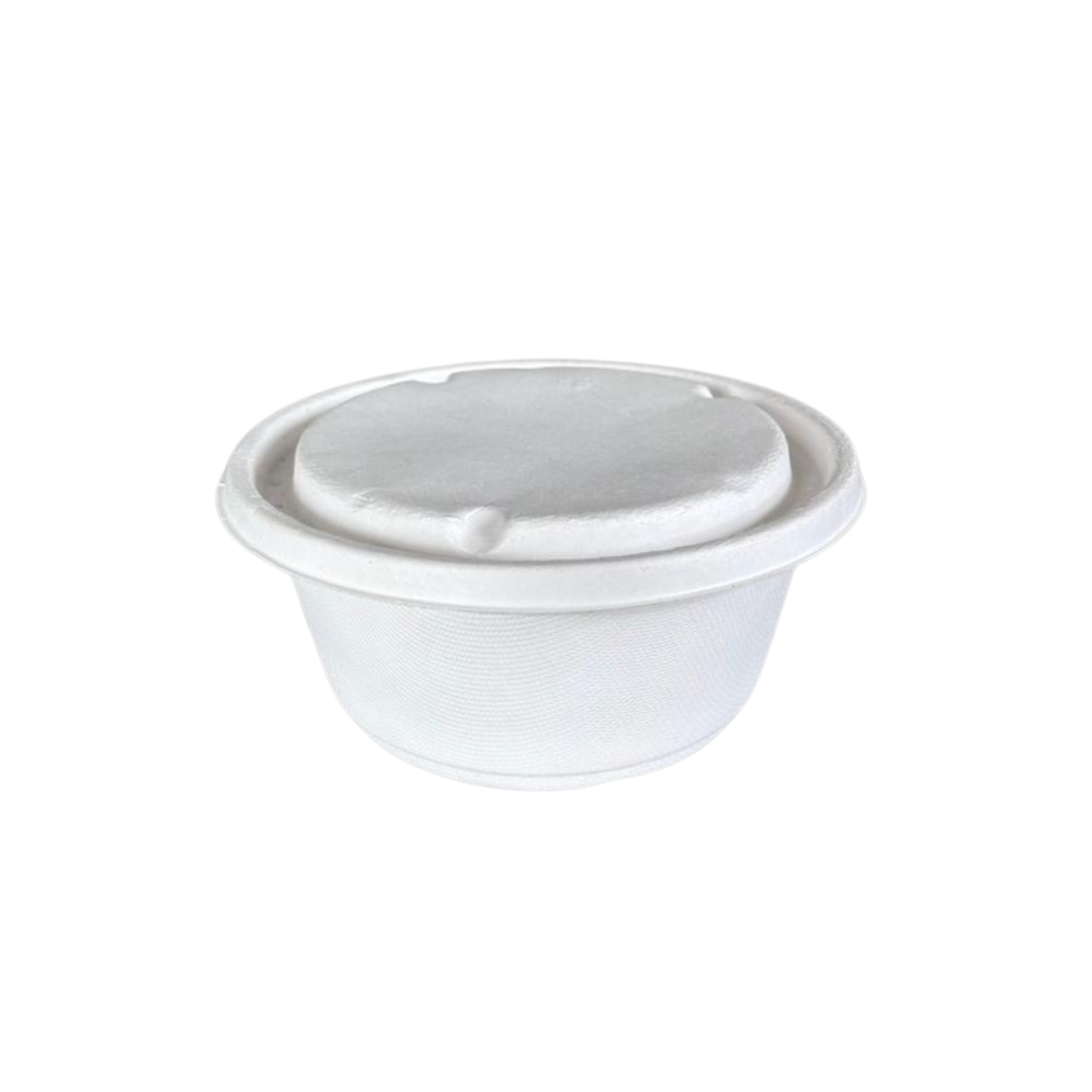 Fomex Anti Leak Container With Lid 500 ml – Pack of 1000 - Packpe.Com