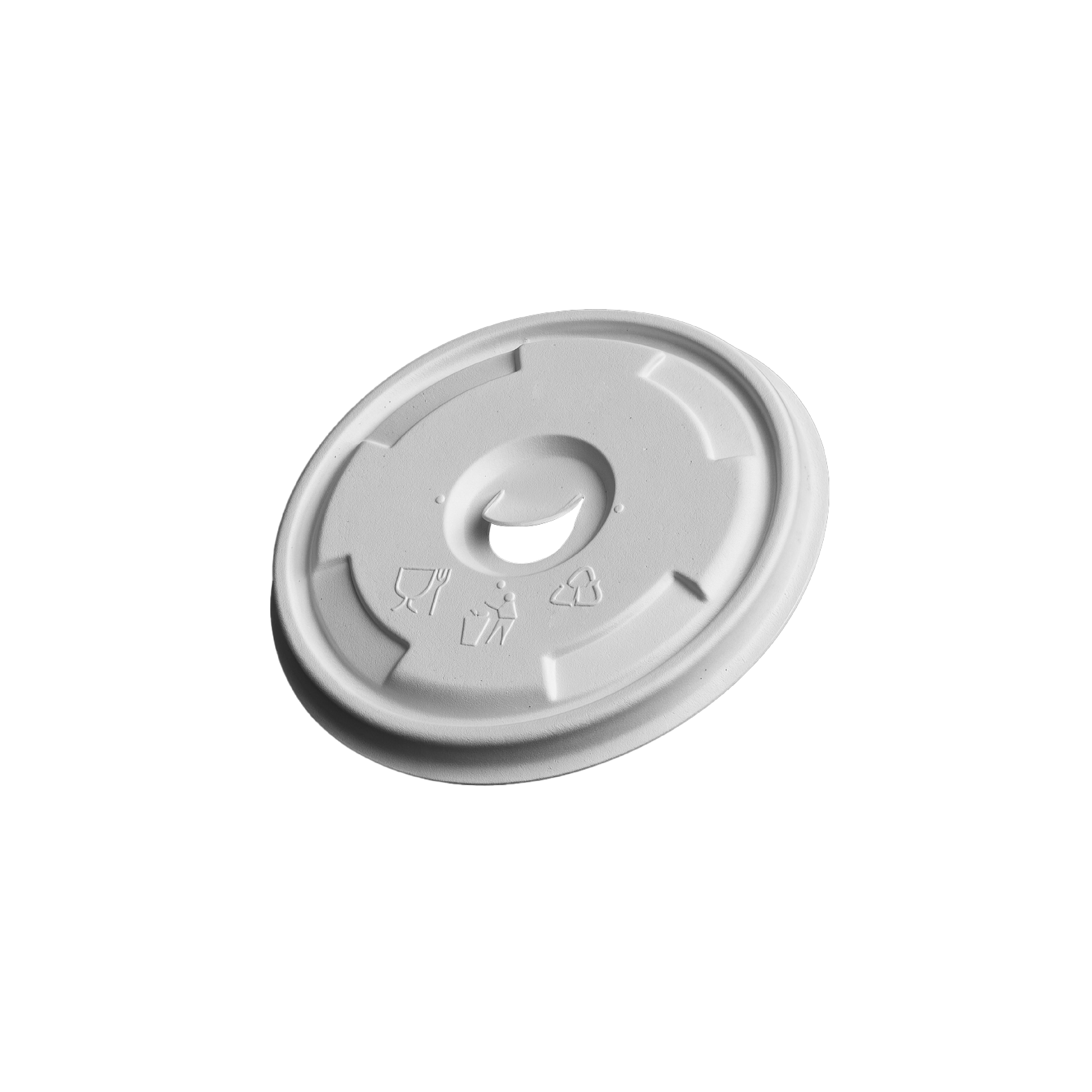 ITC 90 mm Flat Lid – Pack of 1000 - Packpe.Com