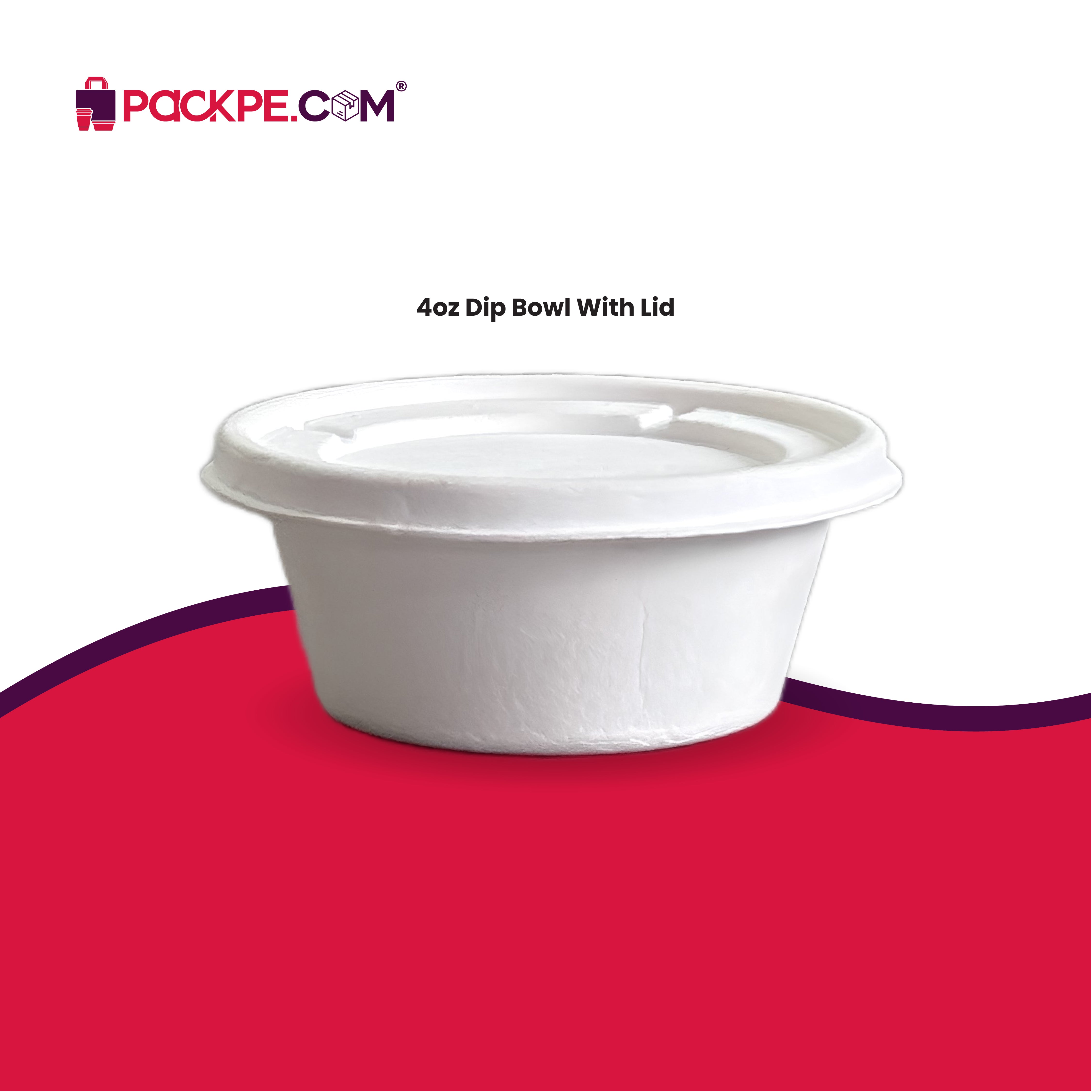 ITC Dip Bowl With Lid 120 ml – Pack of 2000 - Packpe.Com