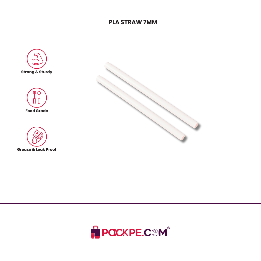 Nippon PLA Straw 7 mm – Pack of 5000 - Packpe.Com