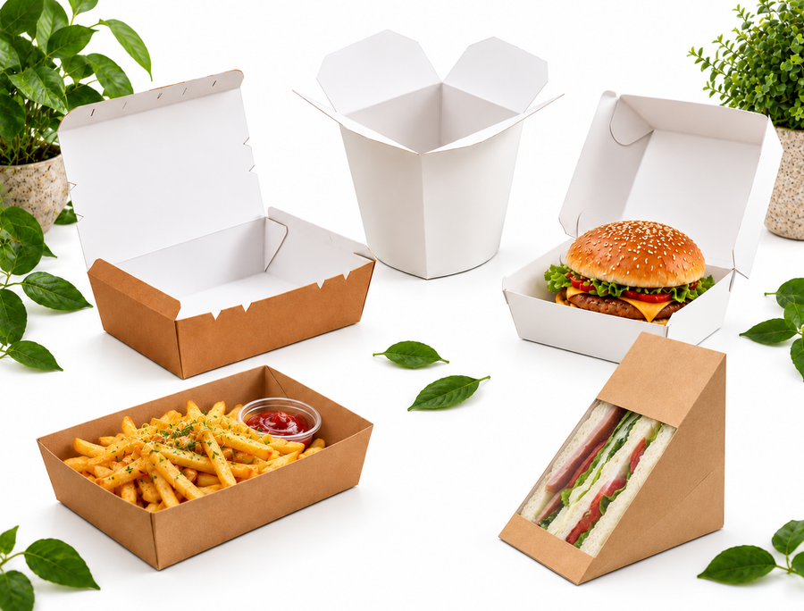 Boxes and trays