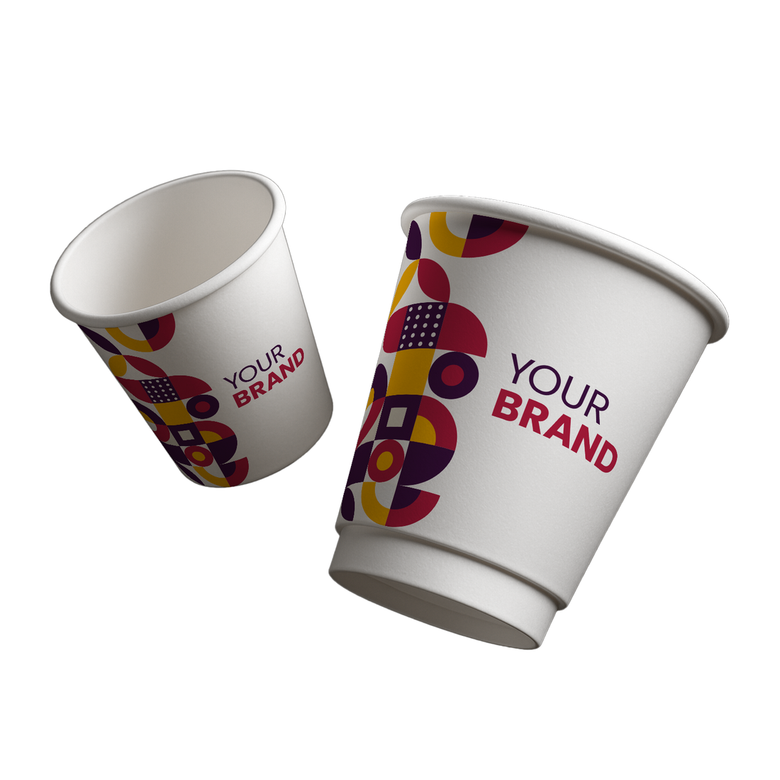 Custom printed paper cups