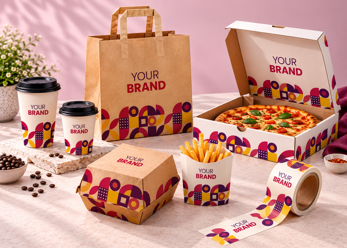 Custom printed packaging with your logo